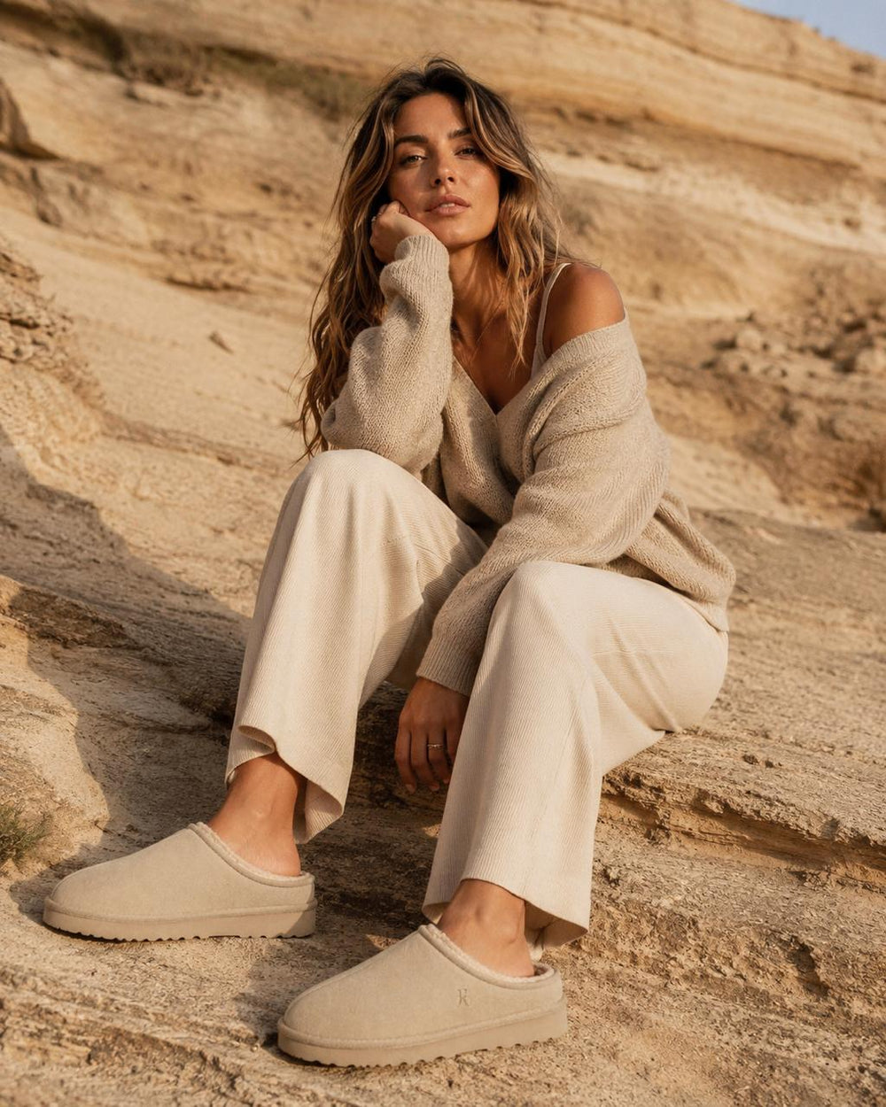 Felvé Cozy Clogs im Alltag